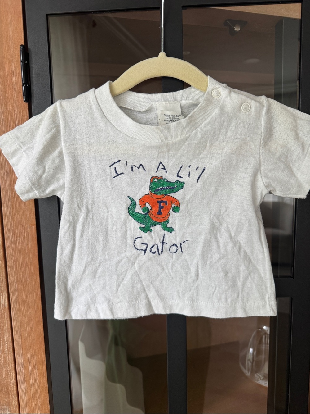 Vintage UF Florida Gators baby toddler tee 90s alligator university gainsville